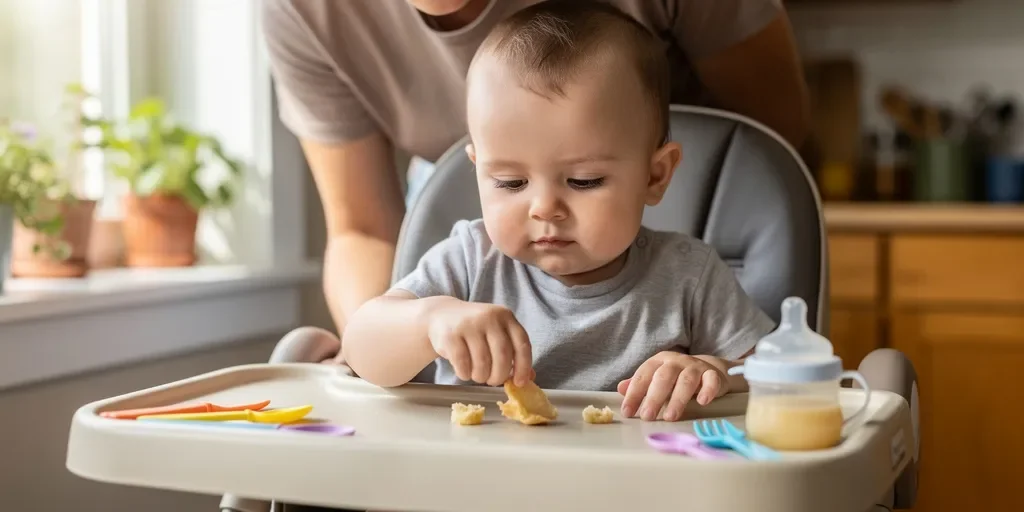 Alimentation bébé 18 mois : la méthode rassurante pour introduire les morceaux
