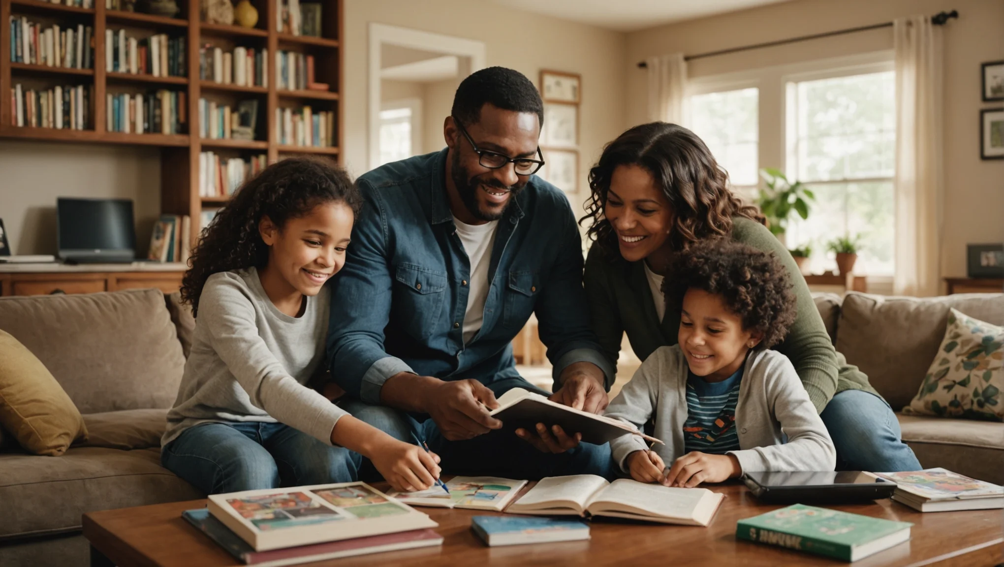Apprendre en famille : secrets pour transformer chaque moment en leçon de vie.