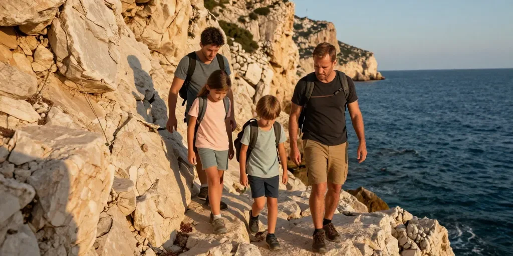 Calanques de Sugiton et Morgiou : le passage difficile est-il praticable en famille ?