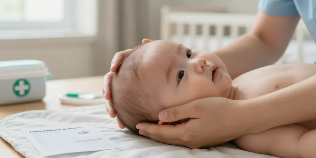 Choc tete bebe : La liste de gestes à faire dans l'immédiat