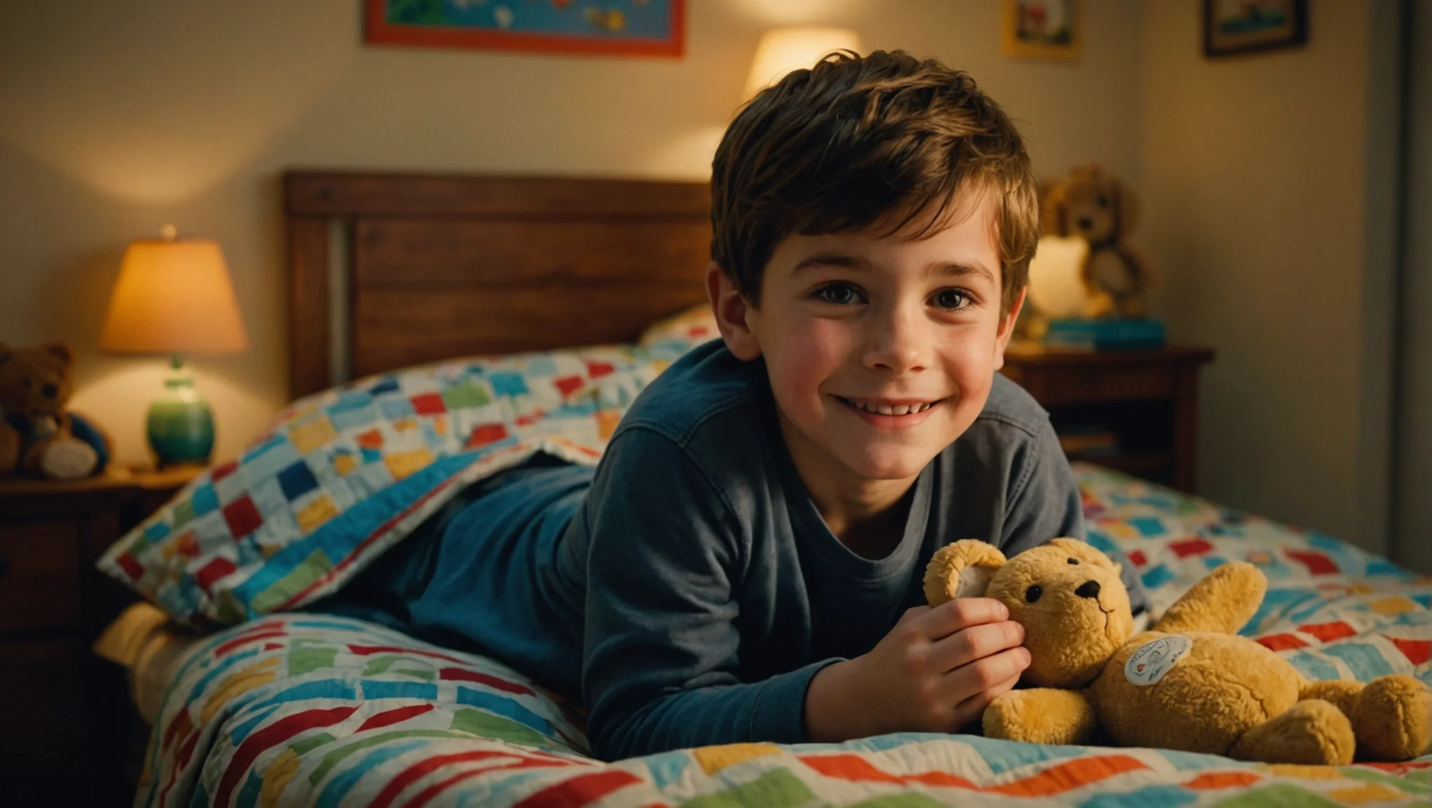 Comment aider mon fils à rester dans son lit toute la nuit