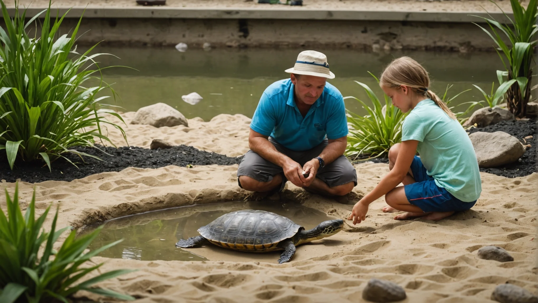 Créer une Plage pour votre Tortue d'Eau : Guide Pratique pour Familles