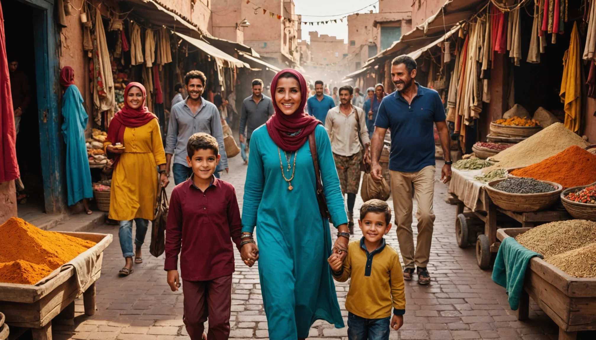 Découverte familiale à Marrakech : aventures ludiques avec les enfants