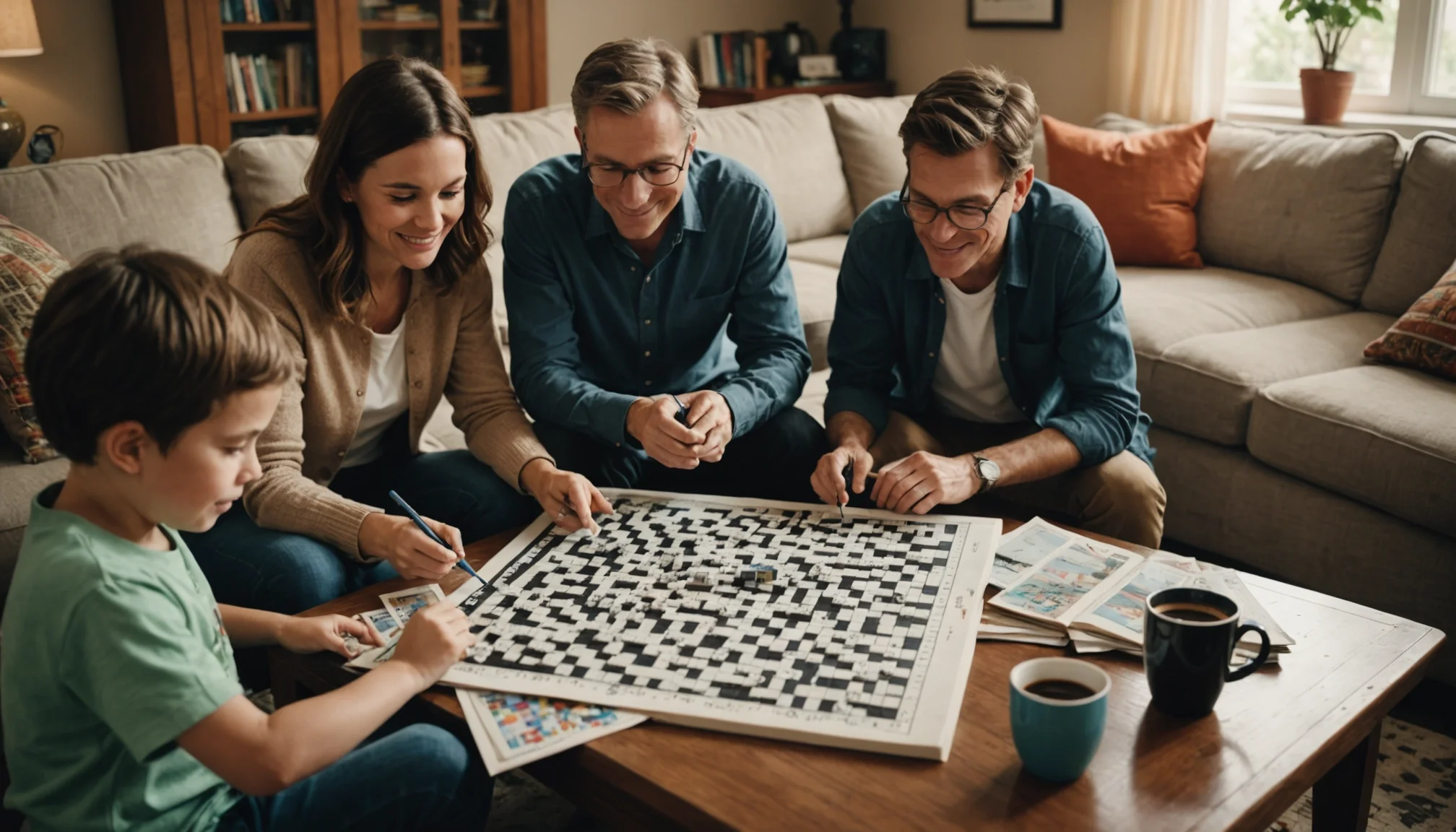 Découvrez comment les mots fléchés peuvent souder votre famille