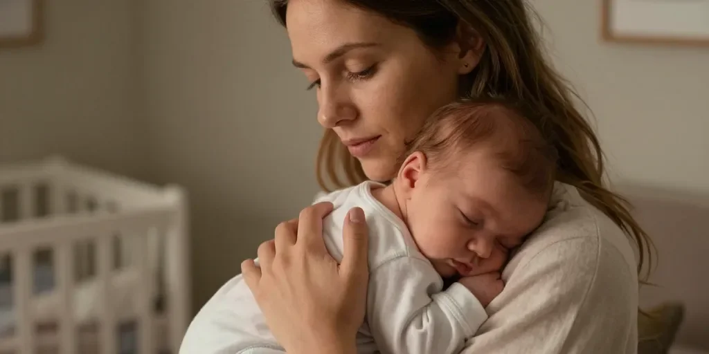 Faire roter bébé qui dort : la technique pour ne pas le réveiller