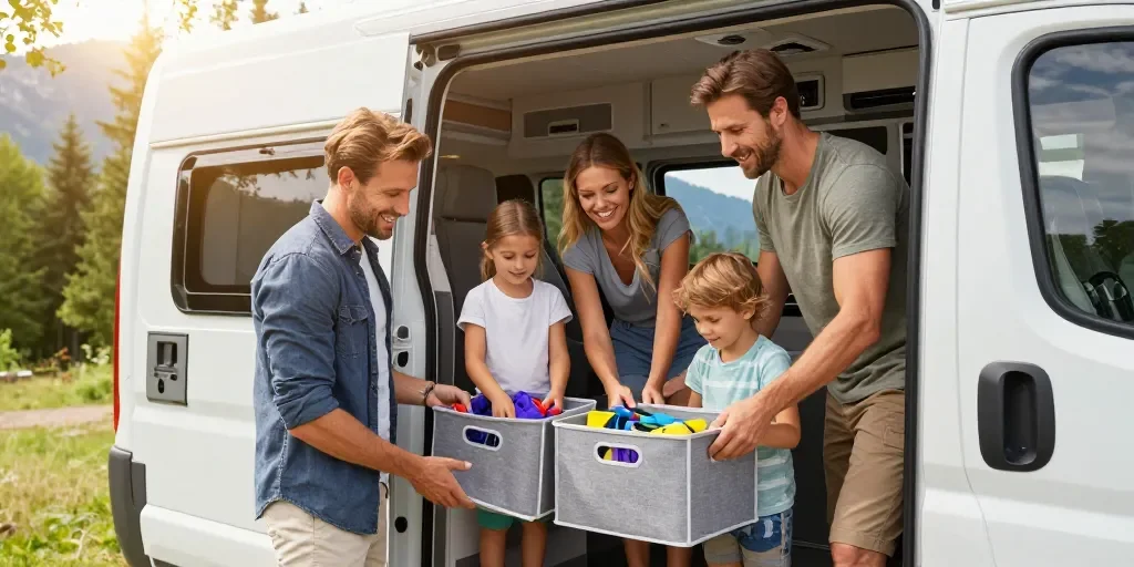 Famille en camping car : les astuces pratiques pour une organisation sereine