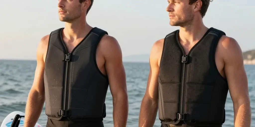 Gilet wing foil : le gilet d'impact ou le gilet de flottaison ?