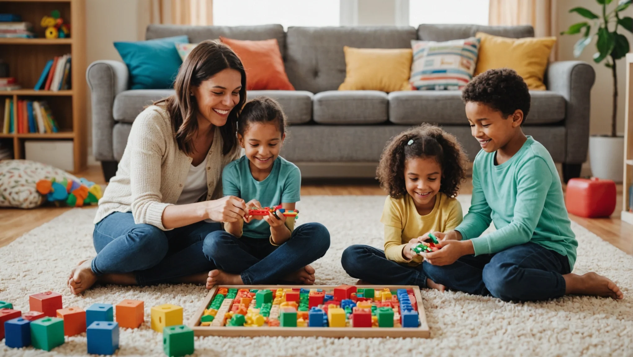Les jeux éducatifs maison qui transforment la routine familiale en aventure