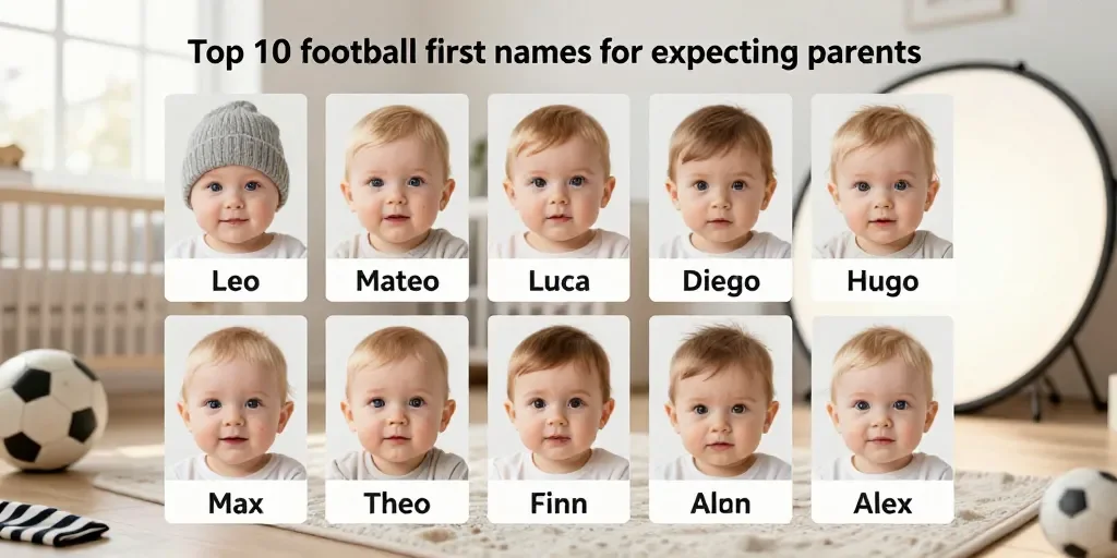 Prénom joueur de foot : le top 10 pour futurs parents