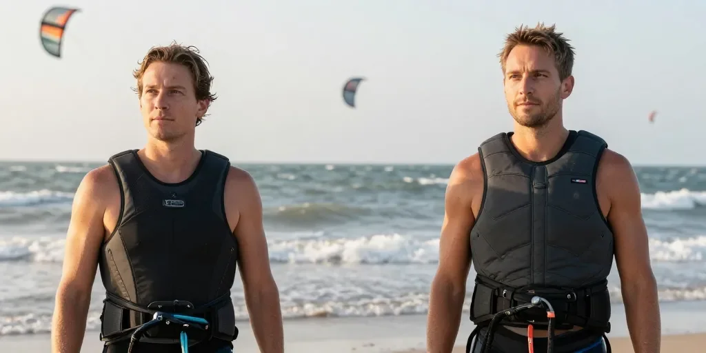 Protection kitesurf : le gilet d'impact ou le gilet de flottaison, lequel choisir ?