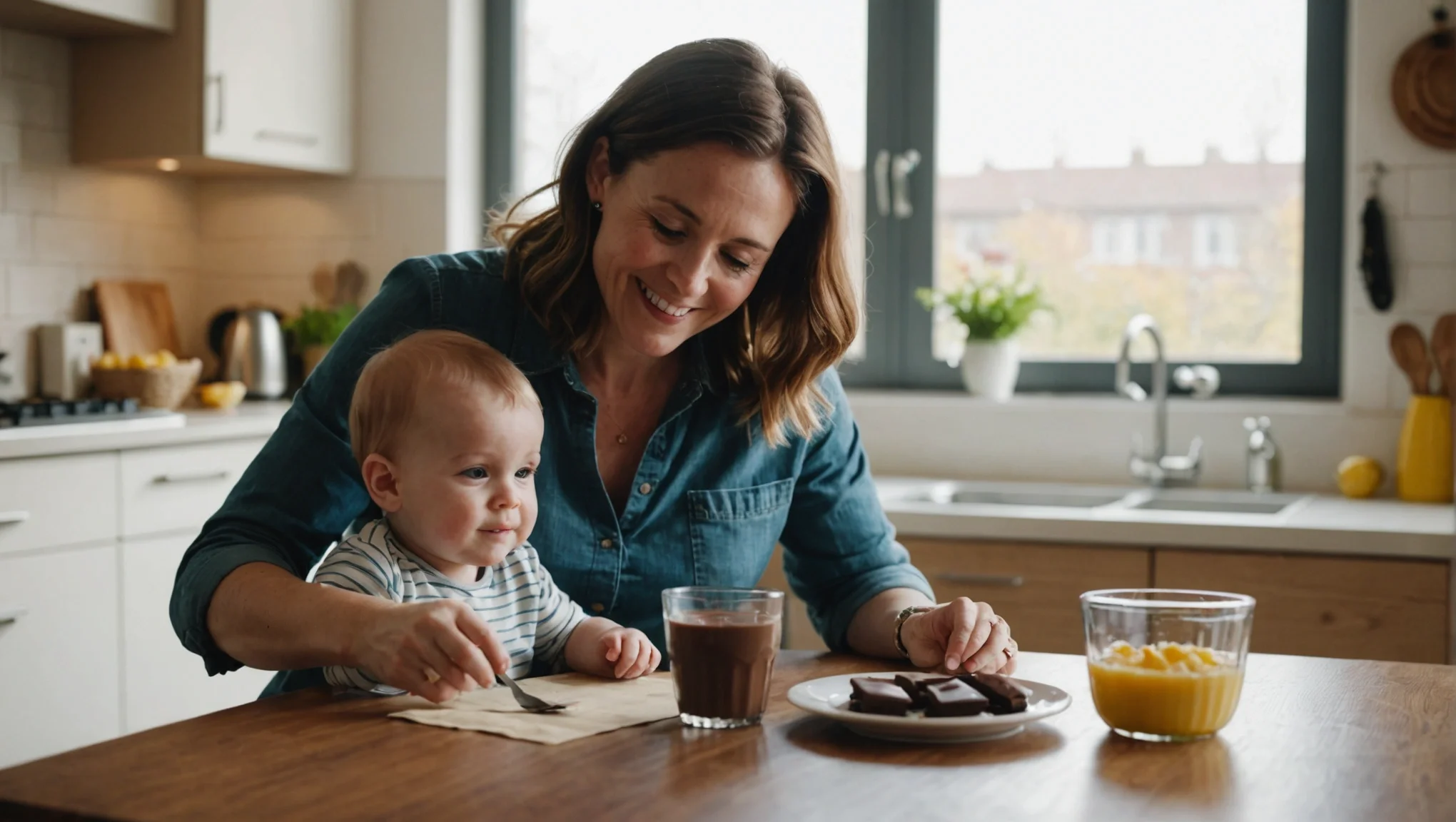 Quand introduire le chocolat dans l'alimentation de bébé ?