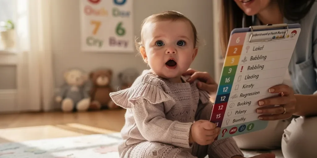 Quel âge parle bébé : le calendrier des premiers mots et signaux d'alerte ?