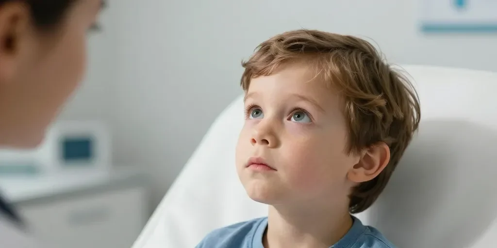 Tic yeux vers le haut enfant : la consultation médicale est-elle nécessaire ?